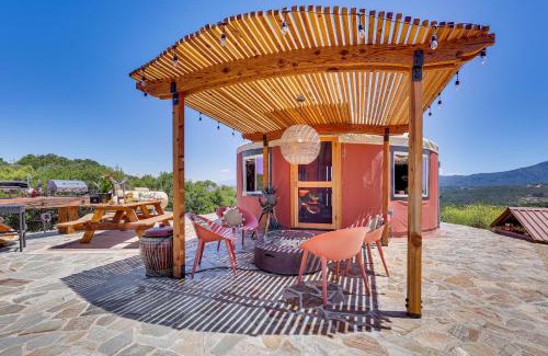 Fallbrook Apartment | Mystical Mongolian Yurt in Fallbrook with Views!
