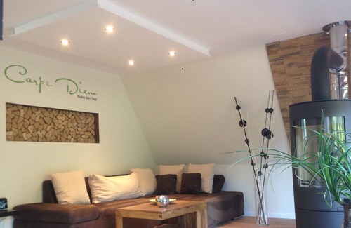Leinsweiler House | Nature meets design, 2 bedrooms, 4 persons, woodburning stove, satellite, LED TV, Wi-Fi, air conditioning