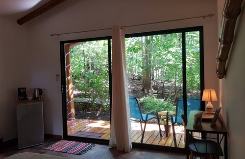 Pinilla Hotel | Naturist lodge for 6 people. Comprising 3 bungalows with swimming pool.