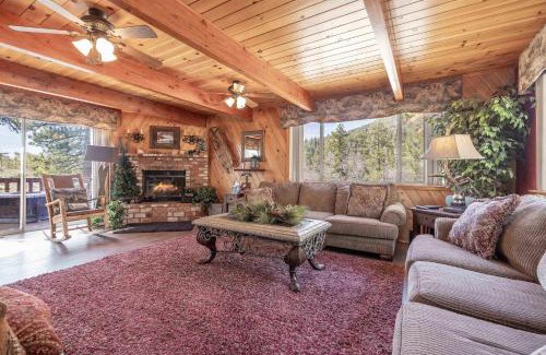 Fawnskin House | Navigate Stays Cabin w Firepit & Mountain Views