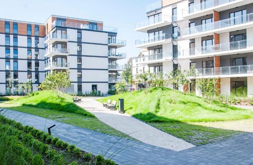 Warszawskie Apartment | NEARTOpl Rakowicka apartments Parking
