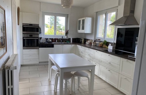 Saint-Cast-le-Guildo House | Neo-Breton House with Pool and WIFI in a Quiet Neighborhood. Sleeps 12.