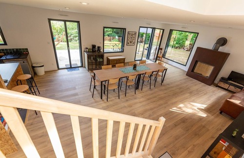 Mareil-Marly House | New 190m2 timber-frame house, 30 minutes from Paris, sleeps 10