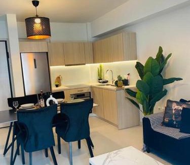 Kallithea Apartment | New 2BD aprt with Shared Rooftop Pool D3