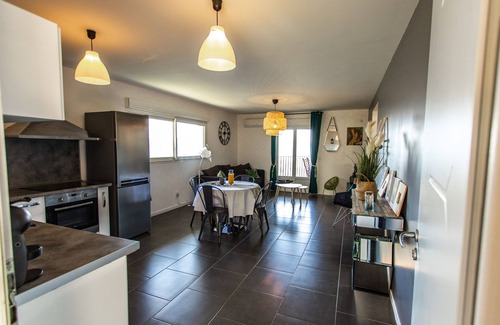 Olmeto Apartment | New accommodation, summer kitchen, terrace, garden