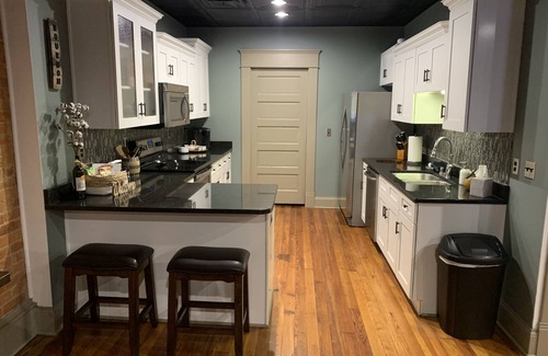 Elizabethtown Condo | NEW “Bourbon on the Square” Downtown Rustic Loft