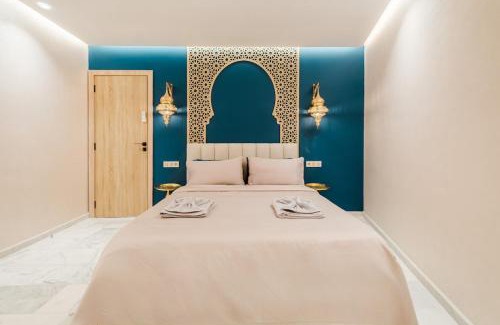 Oulad Khallouf Apartment | NEW - Central 1BR-QueenSize, AC & Terrace Gueliz