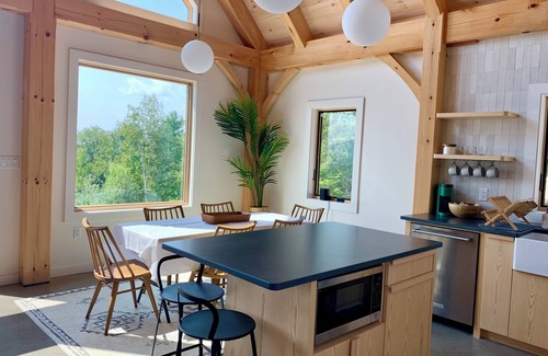 Bethel Ski Chalet | NEW Construction! Modern chalet with spectacular views near Sunday River!