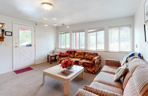 Lake George House | New listing! Secluded cabin w/ mountain views, spacious deck, & wood stove!