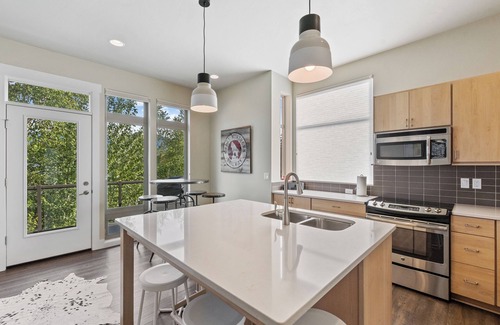 Whitefish Condo | NEW Listing Waterfront, 3 bedroom, 2.5 bath condo, next to Whitefish City Beach