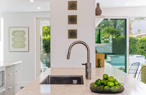 Palm Springs Villa | NEW! Luxury Estate with Resort Style Pool and Mountain Views