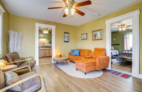 Truth or Consequences House | New Mexico Cottage Hot Springs Fed Tub On-Site