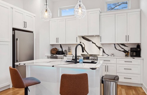Metrocenter - North Rhodes Park House | NEW! Modern Multi-Level Home | PoolTable & Rooftop