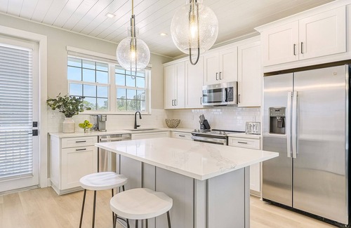 Cortez House | NEW! Saltwater Serenity .08 Miles to AMI, Canal Front w/Heated Pool!