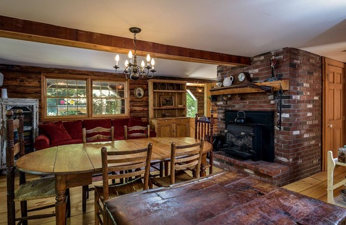 Andover Cabin | NEW! Secluded Log Cabin in the Mountains -- Minutes from Okemo