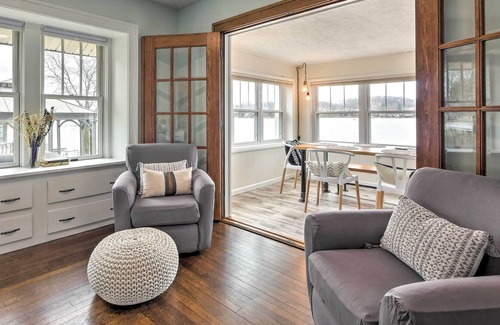 Portage Lakes House | NEW! 'The Docks @ Waterside' Lake Home w/ Hot Tub!