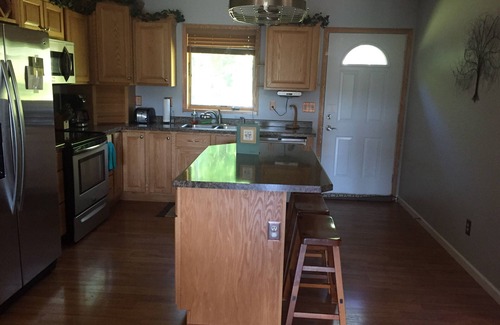 Houghton House | Newer home-4 Seasons-Canal Views-Fireplace-Huge Deck-Great Location in Houghton