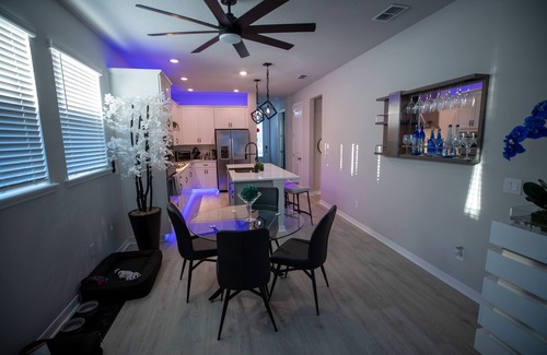 Colonialtown South House | Newly Constructed Modern Pet Friendly Zen Home W/Private Home Theater & Hot Tub! 1 Bedroom Home by RedAwning