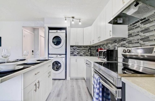 Calgary Apartment | Newly Renovated 2Bed by Nose Hill Parking FirePit
