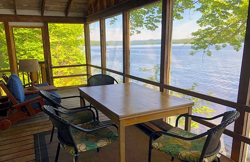 Bridgton Cottage | Newly renovated 4-bedroom cottage, directly on Highland Lake