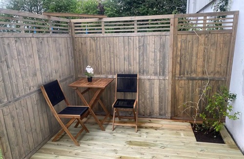 Alna Condo | Newly renovated apartment with a great patio