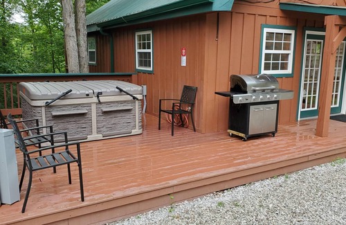 Rogers Cabin | Newly renovated, secluded cabin, Unique Stone Work in Front Yard