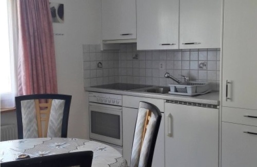 Sedrun Apartment | Nice apartment for 2 guests with TV, balcony and parking