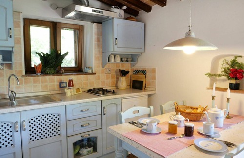 Montieri House | Nice apartment in villa for 4 people with pool, terrace, pets allowed and parking