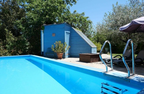 Montieri House | Nice apartment in villa for 4 people with pool, terrace, pets allowed and parking