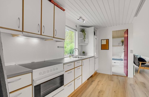 Ronbjerg House | Nice home in Roslev with kitchen