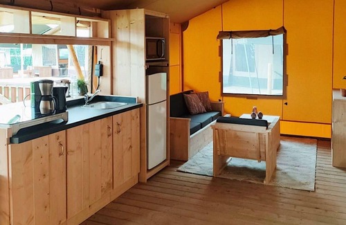 Municipality of Langedijk RV Rental | Nice Tent With Bathroom, Near a Recreation Area