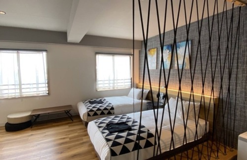 Fukuyama Hotel | NonsmokingdeTOUR Superior Twin Room with unit /Fukuyama Hiroshima