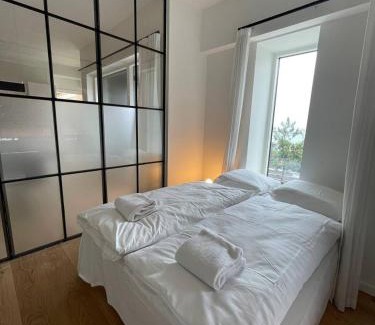 Copenhagen Apartment | Nordhavn luxe w water view