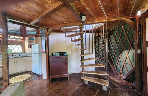 Mokuleia RV Rental | North Shore Rustic Country Lodge 2-Story Yurt By Beach Waialua Haleiwa Glamping