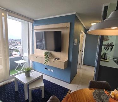 Rancagua Apartment | Nuevo cómodo dep a pasos del mall open Rancagua