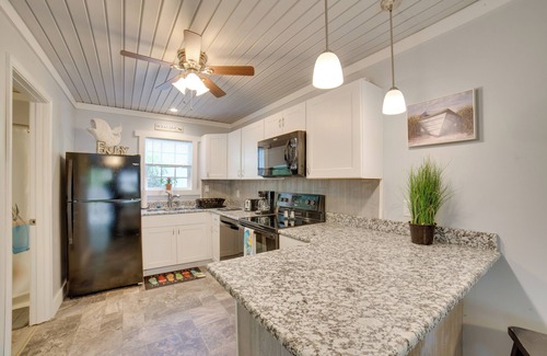Ocean Isle Beach Apartment | Ocean Isle Beach Studio w/Patio - 1 Mi to Pier!