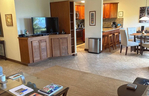 Bayview Condo | Ocean view 1-bedroom condo with pools, spa, walk to Poipu Beach and restaurants