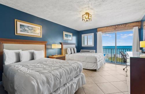 Fort Pierce Hotel | Ocean View Hotel Room with Balcony- 2 Full Beds #22