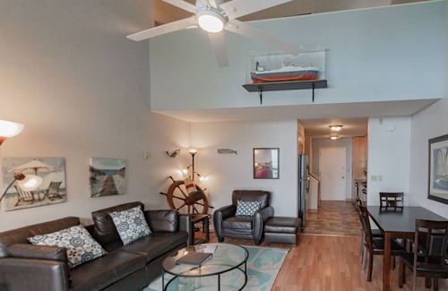 Otter Rock Apartment | Ocean-View Suite with Loft & Full Kitchen