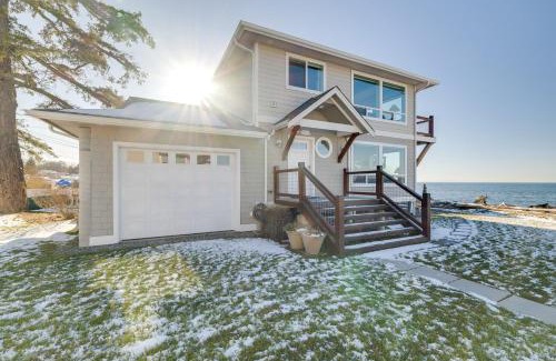 Birch Bay House | Ocean Views and Beach Access at Cottage on Birch Bay