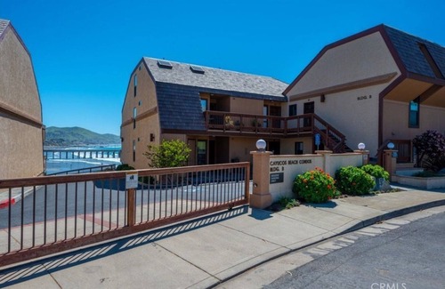 Cayucos Condo | Oceanfront condo with PRIVATE deck. Pet friendly. Just a short walk to town.