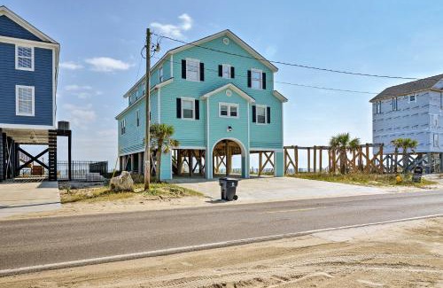 Murrells Inlet House | Oceanfront Oasis with Sundeck 12 Mi to Myrtle Beach