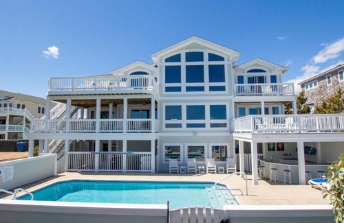Carolina Dunes House | OCEANFRONT, Ocean Views, Pool, ELEV, H Tub, Dogs Welcome, CD1, A Great Place