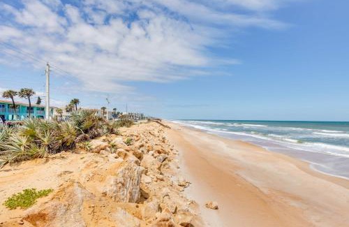 Ormond-by-the-Sea Apartment | Oceanfront Ormond Beach Condo Patio, Pool Access!