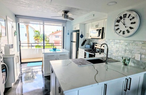 Flagler Beach House | Oceanfront Townhouse- Relax at Pelican Place right next to beach & walk to town!