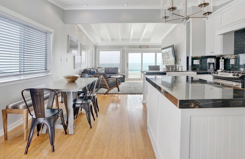 West Newport Villa | Oceanfront Upper Unit in Duplex! Incredible Views!