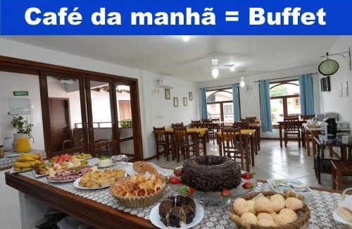 Bombas Hotel | Oceano Pousada - Buffet de café da manhã e serviço de quarto diário