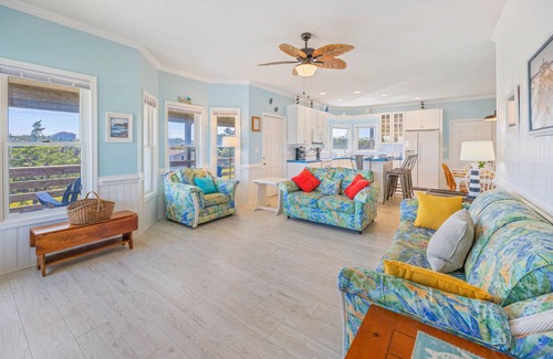 Salvo House | Oceanside Home with Hot Tub, Nearby Beach Access, and Grills. A Retreat for All!