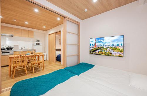 Nagawa Apartment | Okamoto Akihabara guest house elevator , wash machine, private bathroom
