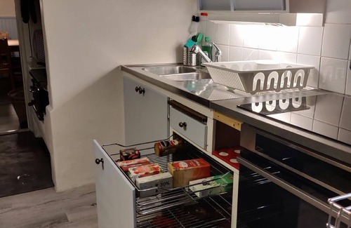 Ruda House | Old log cabin with guest cottage for six people